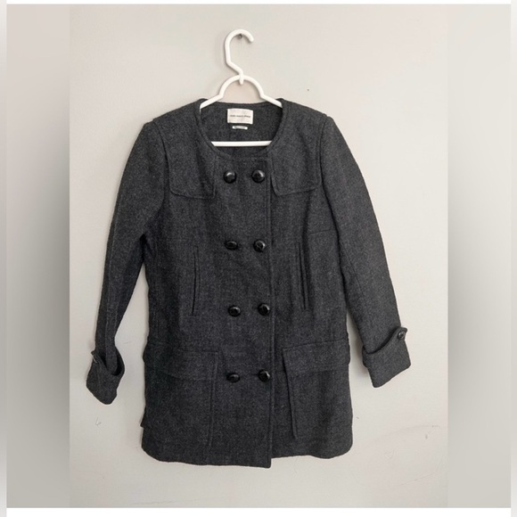 NWOT Isabel Marant Etoile Clifford Double Breasted Pea Coat Size 34 - Picture 4 of 8